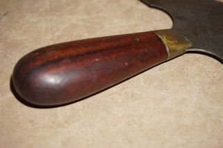 Vintage CS Osborne Round Head Knife Leather Cutting Hand Tool Collectible USA 8
