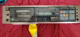 Vintage Teac V - 95rx Auto Reverse Cassette Player Silver