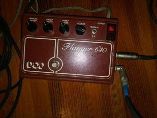 Dod Flanger 640 Analog Vintage Perfect  70s