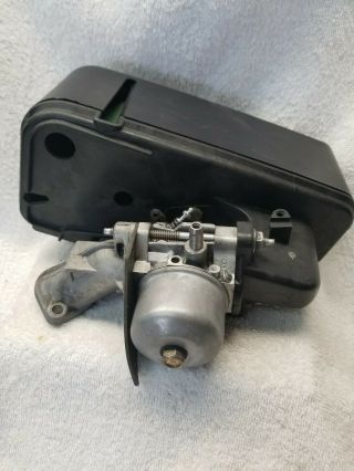 Vintage Briggs & Stratton Walbro Lmt 5 - 4993 Carburetor W/ Bowl Nut & Air Filter
