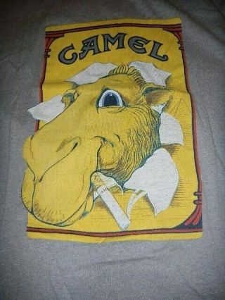 Vintage Camel advertising t shirts.  A pack of 4 shirts. 7