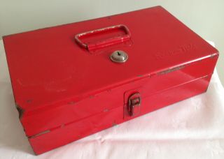 Vintage " Snap On " Kra65c Sliding Tray Tool Box.