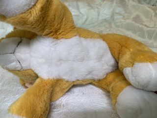 Vintage 1993 MATTEL DISNEY Rare Plush SIMBA Floppy Laying LION KING Cub Stuffed 8