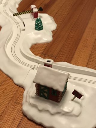 vtg Mr Christmas Santa’s Sleigh Ride train 2 Santas.  Track Animated RARE 8