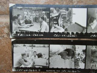 10 WWII US Army CBI China Nationalist KMT Japanese Prisoner Questioning Photos 2