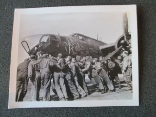 Ww2 4 " X 5 " B&w Press Photo: Nose Art.  Army Air Corps.  Pad Lads