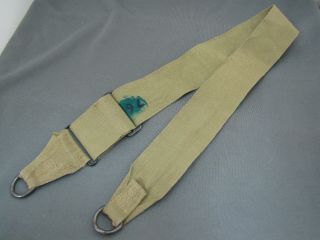 Salty 1942 Dated Ww2 Us Army Musette Bag Strap