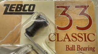 Vintage Zebco 33 Classic Ball Bearing Fishing Reel Made in USA - NIP 2