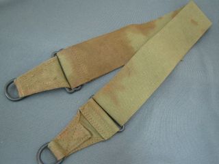 Salty WW2 US Army musette bag strap 2