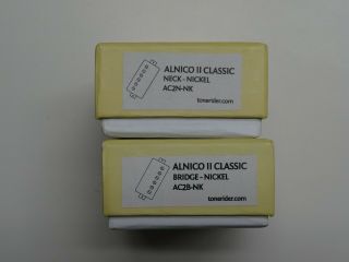 Tonerider Alnico Ii Classic Vintage Neck And Bridge Humbucker Pickups