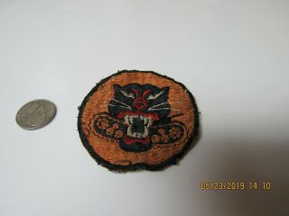 Wwii 2 Us Army Military Td Tank Destroyer Patch Rare 8 Wheel Made In Japan 40 