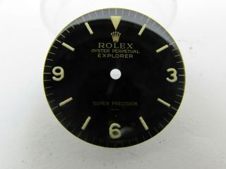 Vintage Rolex Explorer 1016 Gilt 369 Refinished Gilt Dial