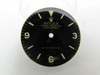 Vintage Rolex EXPLORER 1016 Gilt 369 Refinished Gilt Dial 6