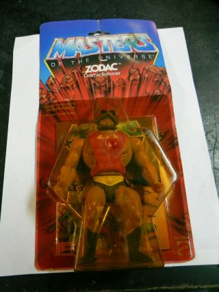 015 1983 Evil Zodac 12 Back Vintage Masters Universe Motu He - Man