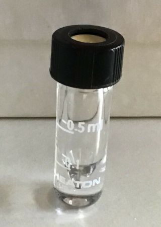 Vintage Wheaton 1.  0 Ml V - Vial Graduated 986294 1case Of 12