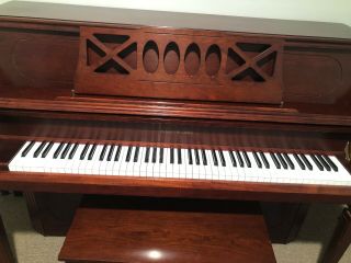 Almost Vintage Upright Piano Hobart M.  Cable