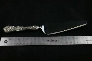 Reed & Barton Francis I Sterling Silver Handled Cake / Pie Server - Rounded 3