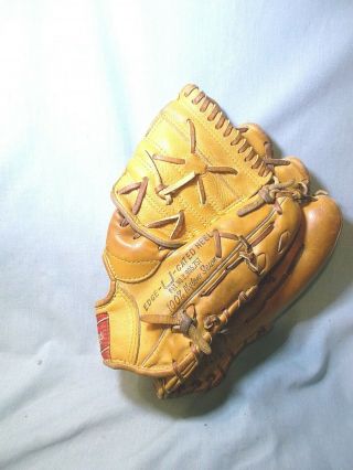 Vintage Rawlings Heart Of The Hide Warren Spahn Baseball Glove Rh Made In The Us