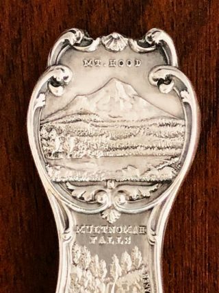 - WATSON CO.  STERLING SILVER SOUVENIR TEASPOON FOR LEWIS & CLARK CENTENNIAL,  OR. 8