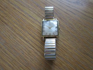 Vintage Eterna - Matic Centenaire Automatic Y.  G.  P.  Mens Wristwatch W/day Window