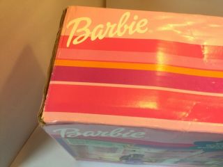 Barbie Folding House Playset Cafe Bed Bathtub Folds Up Vintage 3