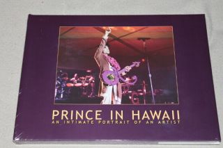 Rare 2003 Prince,  Npg,  Paisley Live In Hawaii Book By Afshin Shahidi