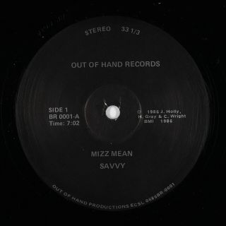 Savvy - Mizz Mean 12 