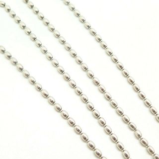 SILPADA 925 Sterling Silver Handcrafted Designer Bead Chain Necklace 5
