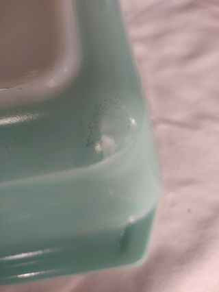 RARE Pyrex Atomic Starburst Turquoise 2 Qt Casserole 575 - B w/lid - GREAT SHAPE 3