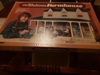 Mego 1975 Vintage The Waltons Farmhouse Playset Complete Never Assembled