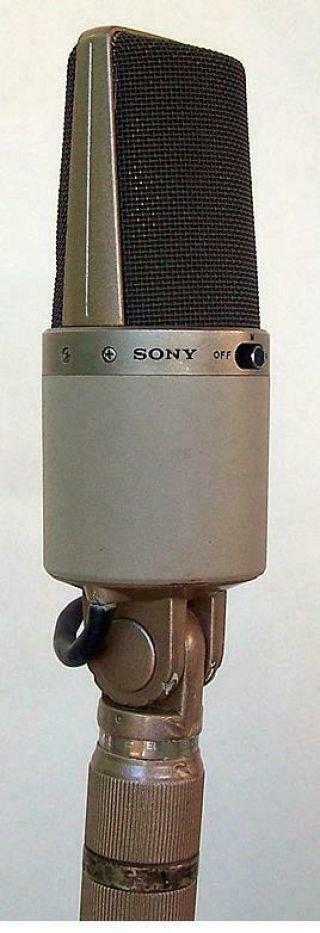 Sony Vintage Ecm - 56p Large Diaphragm Cardioid Condenser Microphone