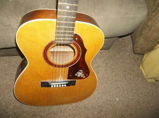 Vintage Stella Harmony Steel Reinforced Neck 6 String Acoustic Guitar H940.