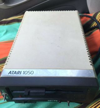 Atari 1050 Drive Vintage Plus Cable Video Game Serial 7vdff 59176493