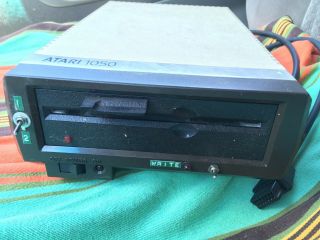 Atari 1050 Drive Vintage Plus Cable Video Game Serial 7vdff 59176493 5