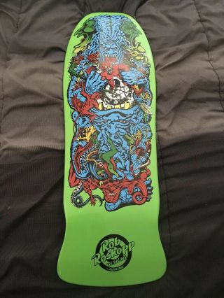 Rob Roskopp Santa Cruz Skateboard Deck - Very Rare 2016 Reissue.  Only One On Ebay