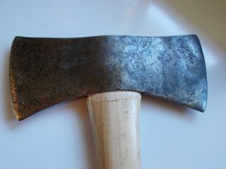 VINTAGE HULTS BRUK DOUBLE BIT CRUISER AXE MAKE IN SWEDEN 2 1/2 POUND CAMPING 4