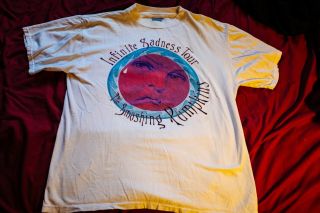Vintage Smashing Pumpkins Infinite Sadness T Shirt 1995 (size L,  Very Good Cond. )
