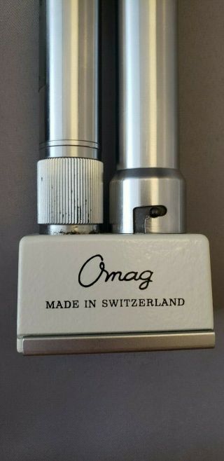 Vintage rare OMAG pocket field microscope - Made in Switzerland 2