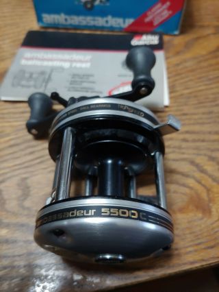 Vintage Abu Garcia Ambassadeur 5500 High Speed Reel 2