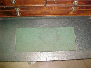 Vintage H.  Gerstner & Sons Portable Leatherette Machinists Tool Chest 7 Drawers 3