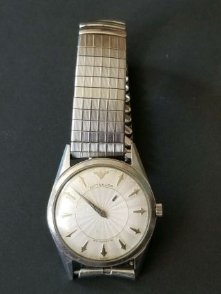 Vintage Wittnauer Mystery Hour Dial Men 