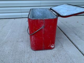 Vintage 1950s Drink Coca Cola Cooler,  Progress Refrigerator Co.  Louisville,  KY. 5