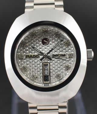 Vintage Rado Diastar 25 Jewel Day Date Automatic Cal.  2836 - 2 Mens Wrist Watch