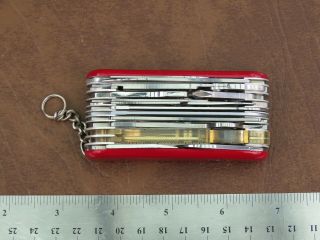 Vintage Swiss Army Knife Wenger SuperTalent 54/Tool Chest Plus rare 3