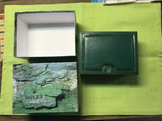 90’s Vintage Rolex Leather Box ；case 64.  00.  01 For All Rolex Sports Watches