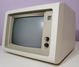 Ibm 5151 Monitor Personal Computer Display Vintage 1982