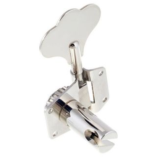 Schaller BML Compact Bass Tuners Keys BM 4 - Inline Vintage CBS Style - NICKEL 4