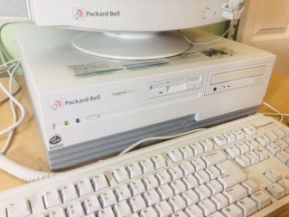 Vintage Packard Bell Legend 402CD Gaming PC Computer MS - DOS Windows 95 4