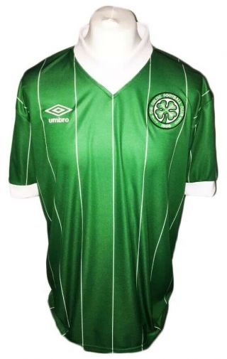 Retro Celtic 1982 1983 Umbro Football Shirt Away Not Match Worn Vintage L / XL 6