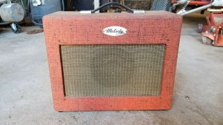 Vintage Teisco Melody Guitar Tube Amp 1960s Barn Find